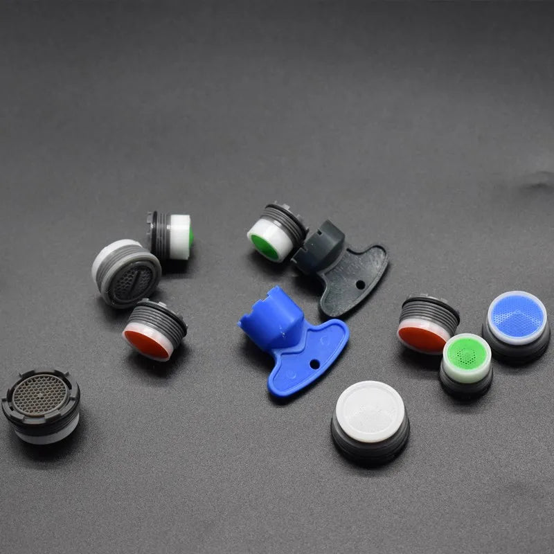 10 Pcs 16.5 MM Male Thread Kitchen Faucet Aerator Female Thread Tap Device Diffuser Faucet Nozzle Filter Adapter Water Bubbler
