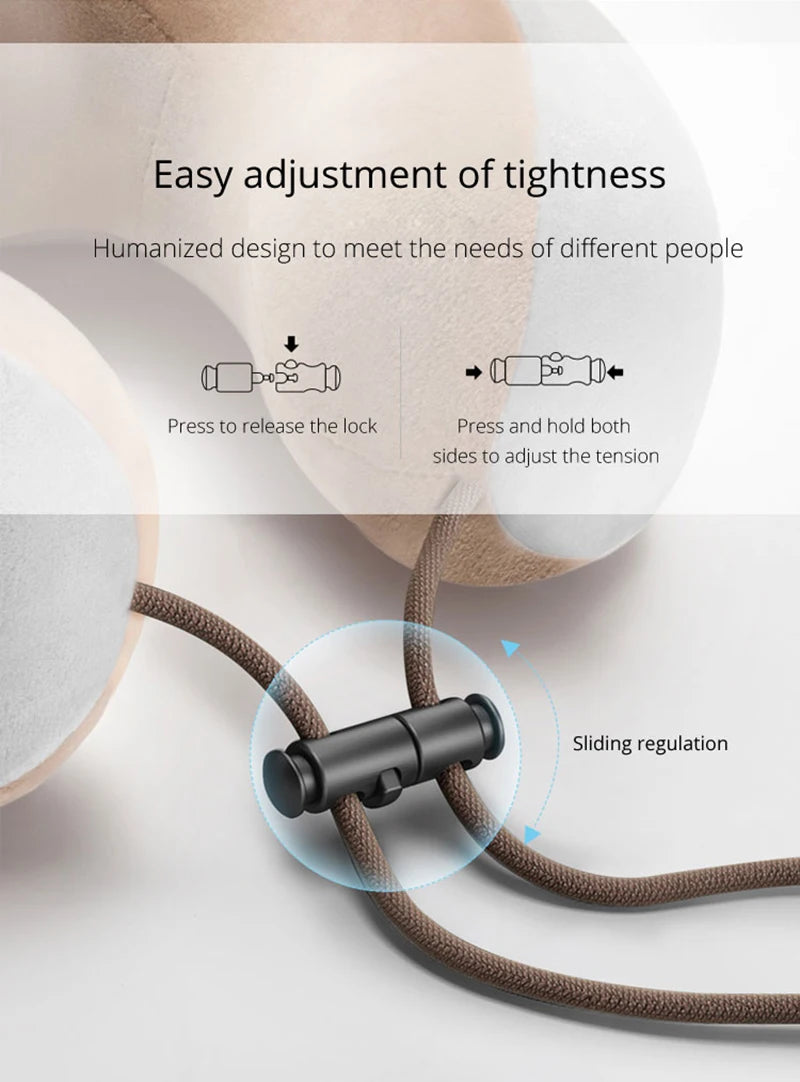 Multifunctional Portable U Shaped Electric Neck Massager Pillow Shoulder Cervical Outdoor Home Car Relaxing Massager