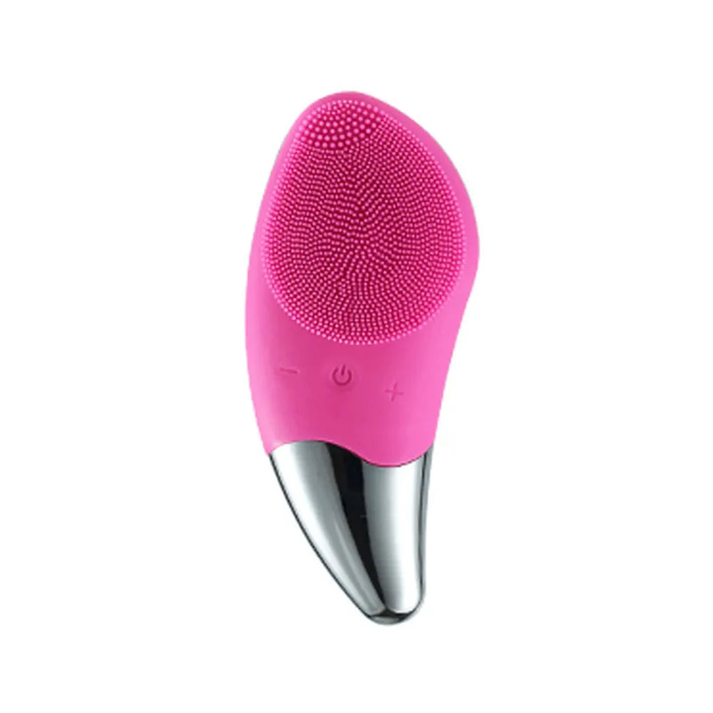 Waterproof Facial Cleansing Brush for Men & Women Rechargeable Exfoliating Electric Face Scrubber Cleanser Brush