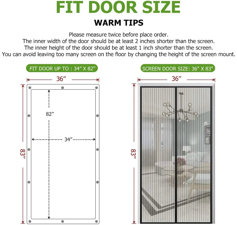 1 Set Summer Anti Mosquito Insect Fly Bug Curtains Net Automatic Closing Door Screen Kitchen Curtains ployester fiber Curtains