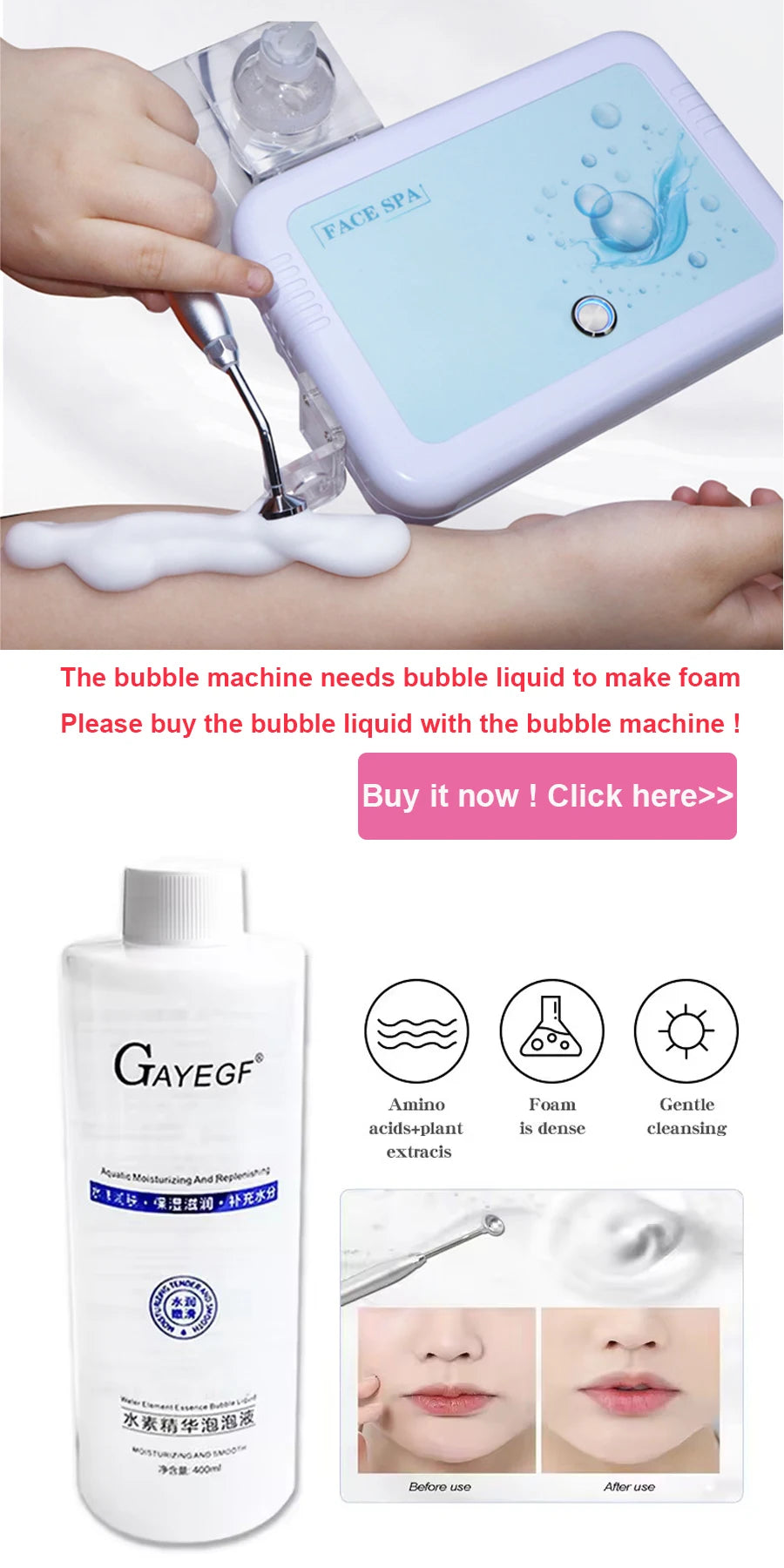 New Magic Oxygen Bubble Beauty Instrument Cleansing Facial Mites Skin Whitening Rejuvenation Management Salon Home Use Device