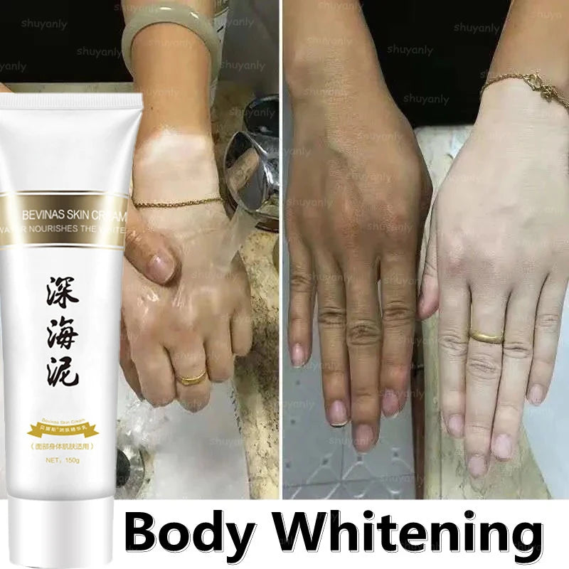 Whitening Cream Fast Whitening Tanning Repair Whole Body Facial Whitening Moisturizing Skin Cleansing Bleaching Remove Darkness