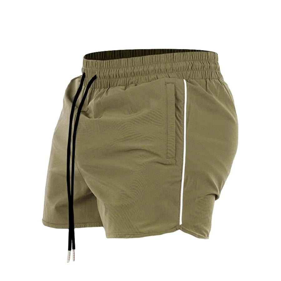 Men's Shorts 2023 Summer New Gym Jogging Exercise Shorts Men Sports Fitness Quick-drying Beach Multiple Pockets Running Shorts