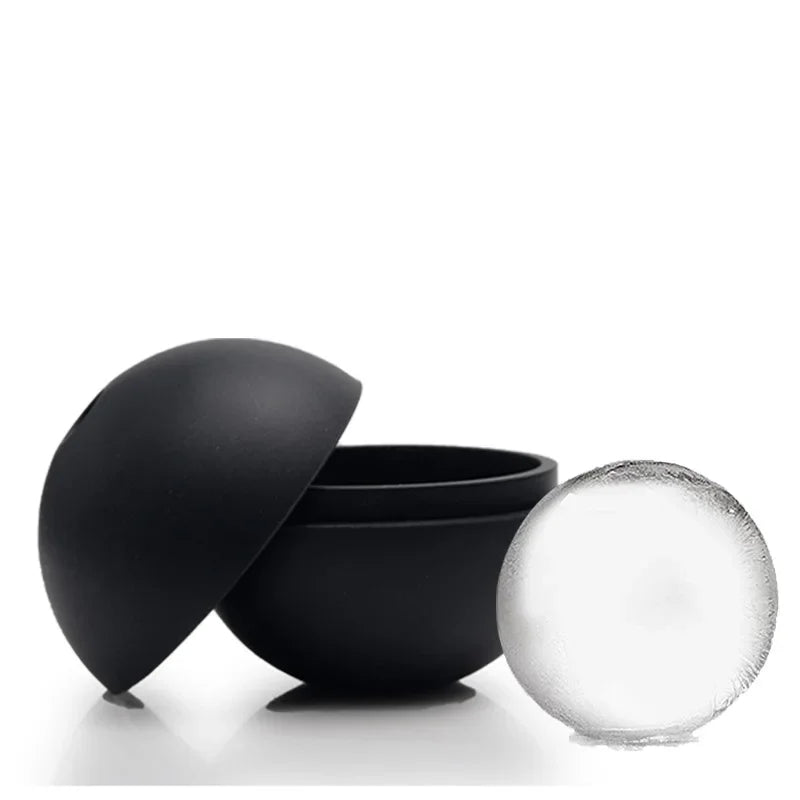 6cm Silicone Round Ice Mould Hockey for Whiskey Ice Cube Kitchen Round Mold Ball Chocolate Tray Ice Ball Tools Bar