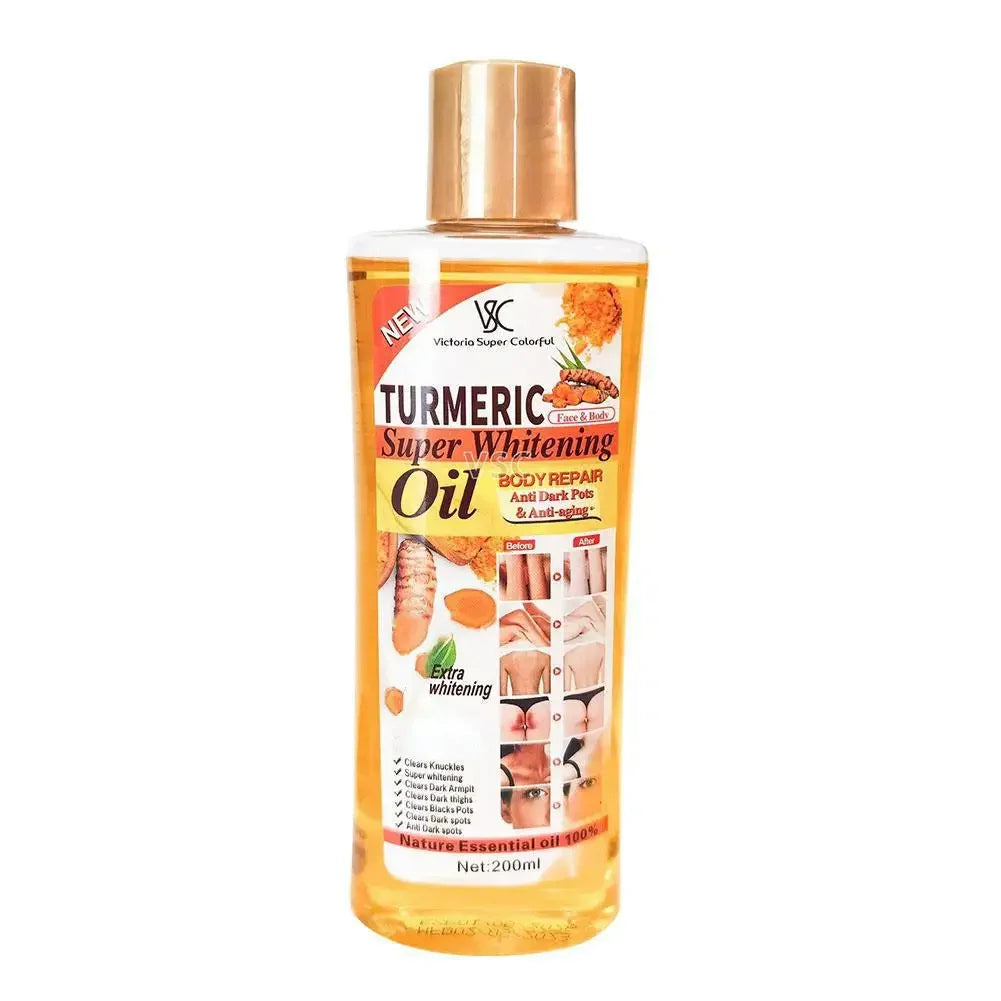 3PCS Turmeric Essential Oil Facial Body Massage Moisturizing Diffuser Aromatherapy Face Body Care Smoothing Body face Skin Care