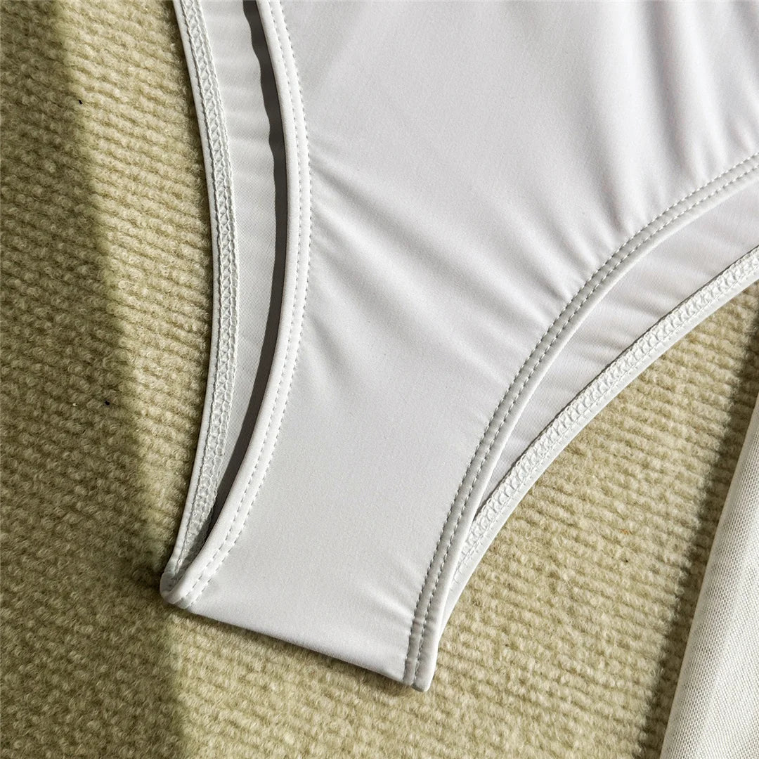 With Skirt High Leg Cut Brazilian Bikini Female Swimsuit Women Swimwear Three-pieces Bikini set Bather Bathing Suit Swim V6193
