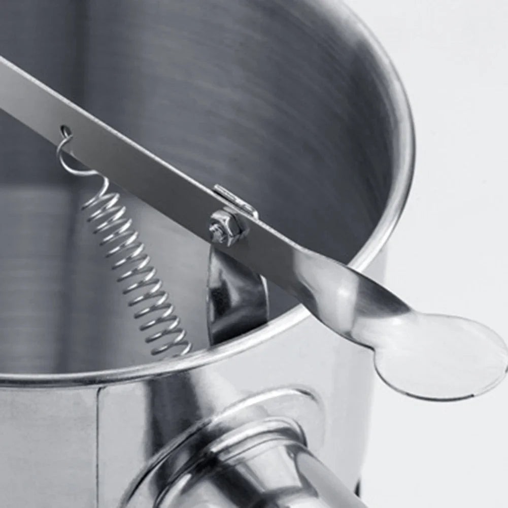 600/1200ML Stainless Steel Ideal Liquids Kitchen Big Funnel Spice Octopus Balls Tool with Rack Funnel Cooking Funnel with Handle