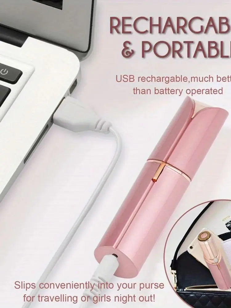 Electric Lipstick Razor Device Facial Hair Remover Tools Finishing Epilator Trimmer Flawless Dermaplane Shavers Beauty Gadgets
