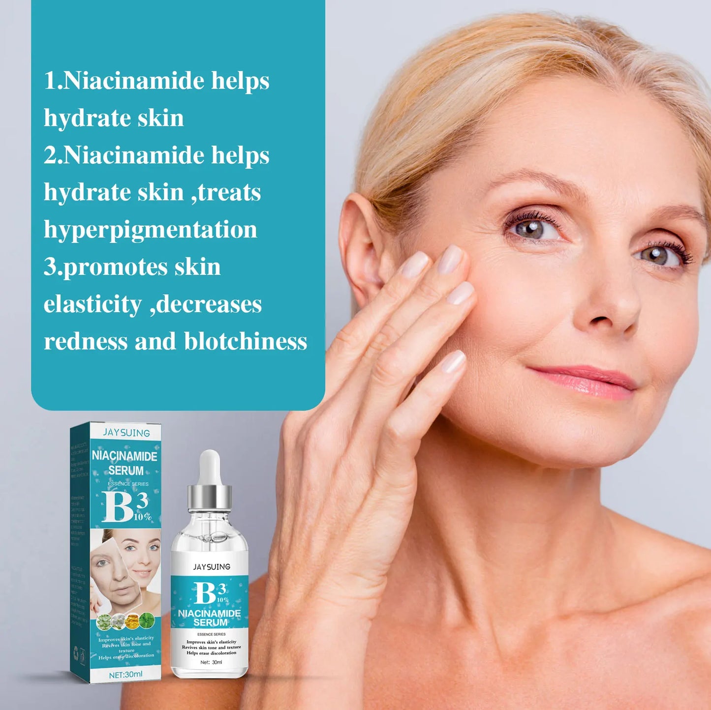 Niacinamide Anti Wrinkle Facial Repair Serum Firm Fine Line Moisturzing Rejuvenation Improve Sagging Skin Hydrating Face Essence