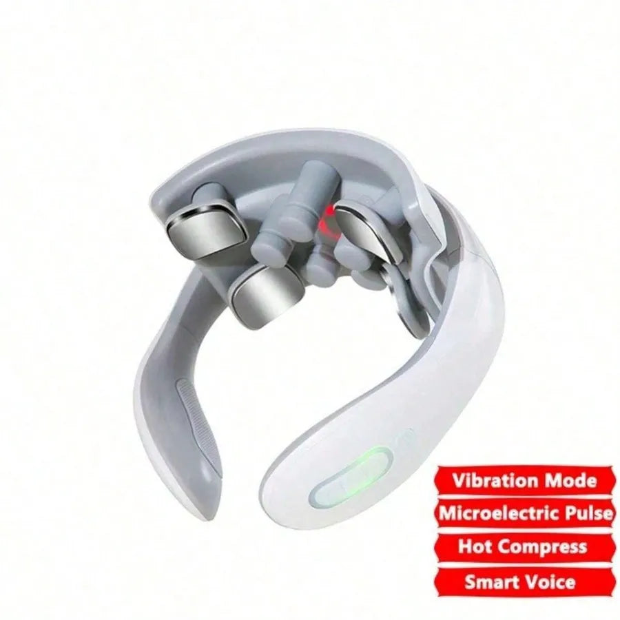Electric Shoulder & Neck Massager With Adjustable Modes & Intensity Levels, For Deep Tissue Therapy