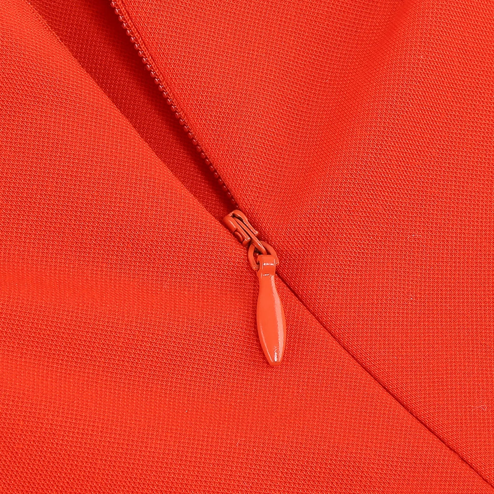 Summer New  women's Sexy breast wrapping,backless Dress, Red Wrinkled Hem Split Party ceremonial dress Long, Dress