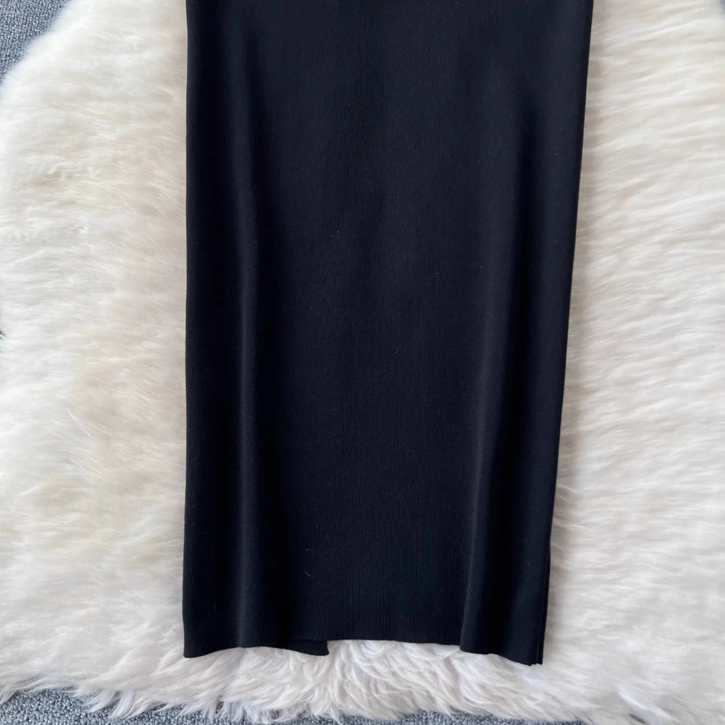 YuooMuoo Sexy Package Hips Split Bodycon Long Dress 2024 New Fashion Sleeveless Knitted Summer Dress Streetwear Ladies Outfits