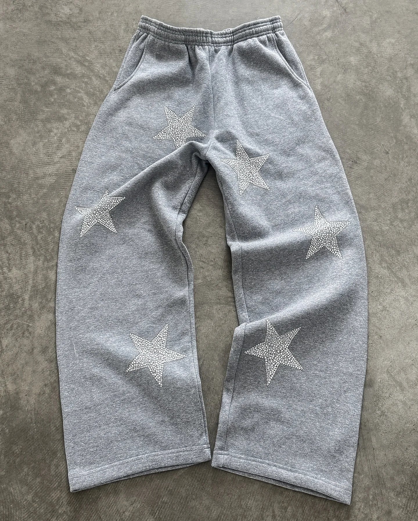 Y2k Harajuku Grey Loose Pants Zipper Hoodies Sweatshirt Tracksuit Men Casual Versatile Sweatpants Two Piece Set Men Clothes