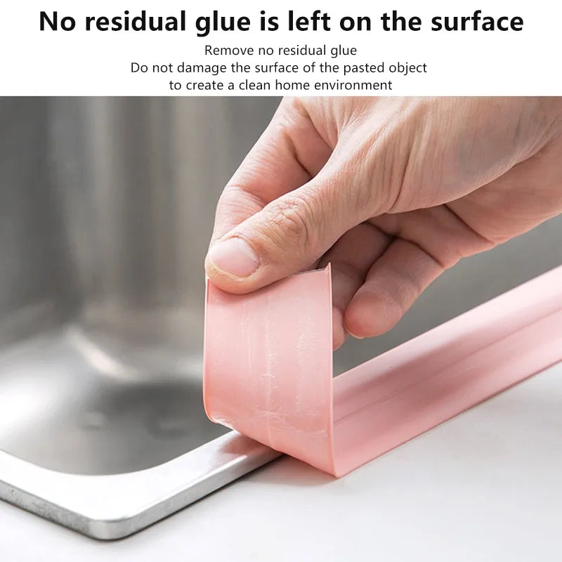 1m/3.2m*3.8cm PVC Waterproof Sealing Tape for Bathroom Kitchen Sink, Shower, Bathtub and Toilet - Self Adhesive Wall Stickers