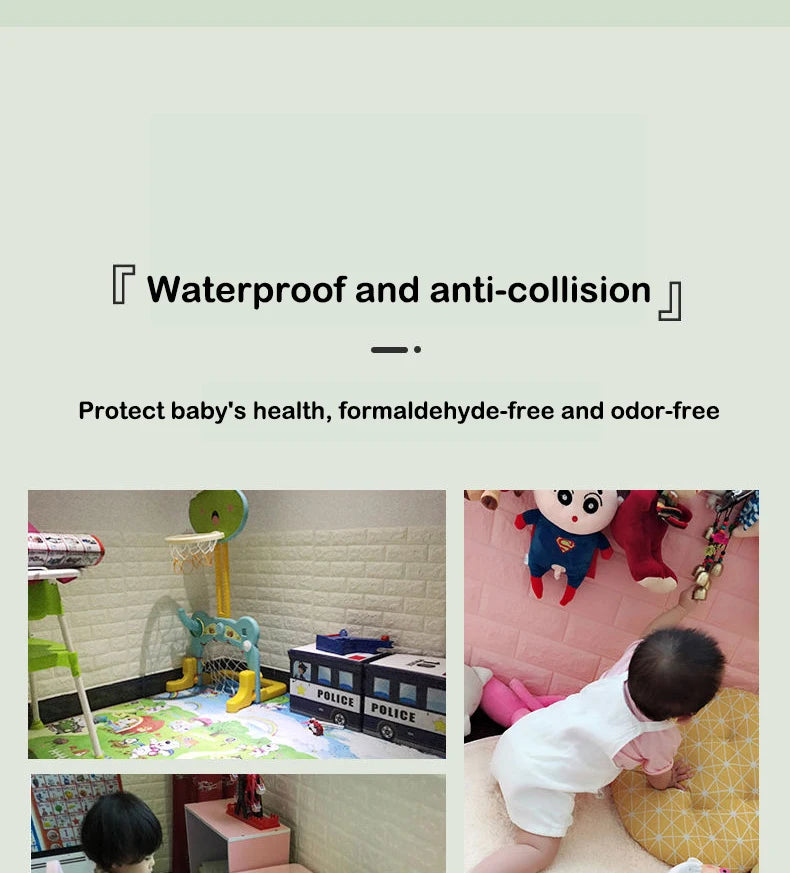 1-30Pcs 35x30cm Wall Panels Stickers Wallpaper Background Decoration Bedroom for Living Room DIY 3D Waterproof Kitchen Home