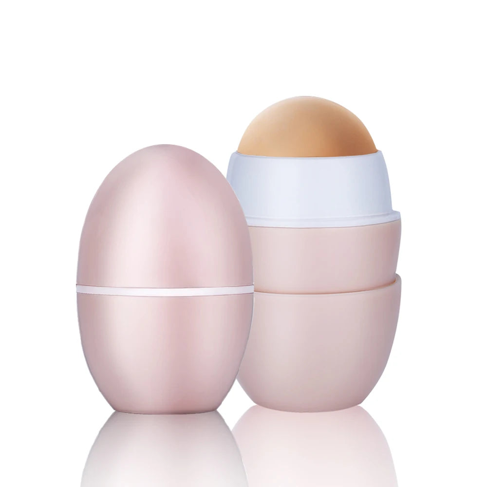 Mini Natural Volcanic Stone Face Rollers Oil-Absorbing Volcanic Reusable Facial Skincare Tool Oily Skin Beauty Massager 3 Colors