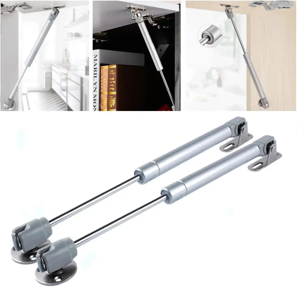 4PCS Cabinet Door Gas Struts 6-20KG Lift Supports Gas Spring Lid Support Gas Props/Shocks Kitchen Cupboard Hydraulic Hinge