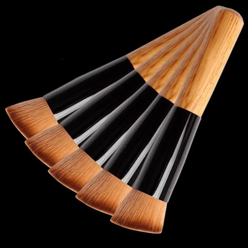 Professional Cosmetic Makeup Tool Kabuki Powder Blush Foundation Flat Top Brush Facial Foundation Brush Makeup Tools