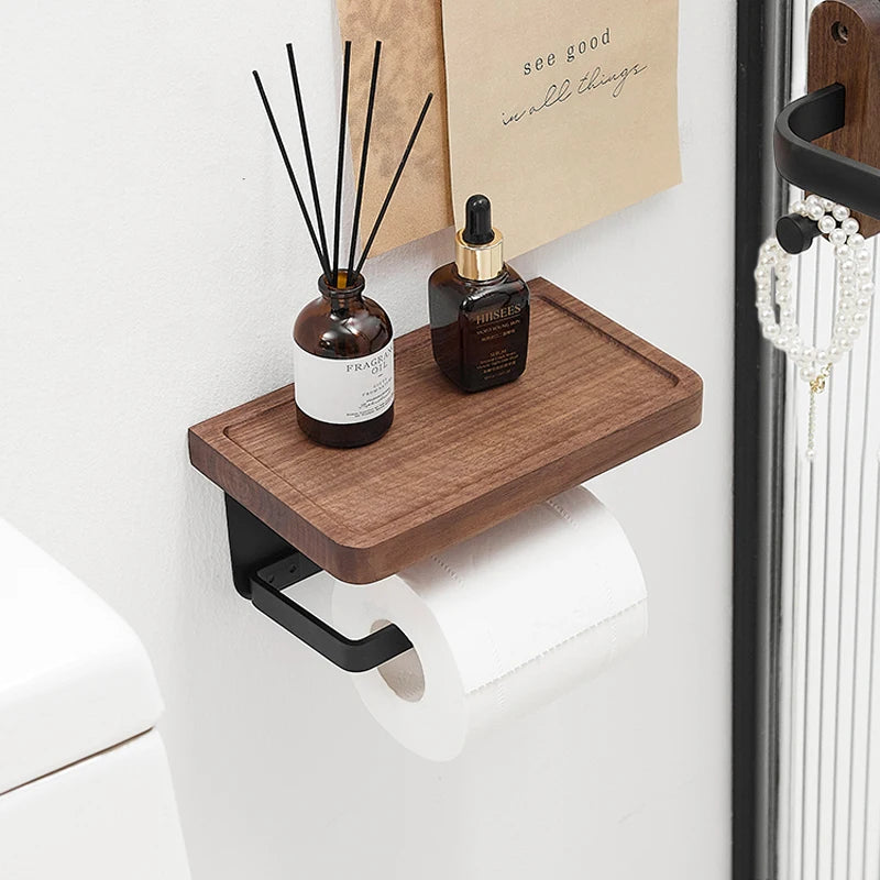 Toilet Tissue Roll Holders Wall Mount with Self Screw for Small Items,Tissue Holder for Bathroom Kitchen Bedroom
