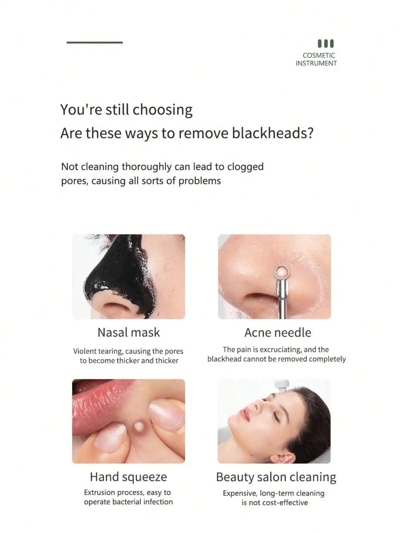 Facial Skin Scrubber Face Spatula Exfoliator Deep Cleansing Tool Blackhead Remover Pore Cleaner Body Skin Spatula Skin Care Tool