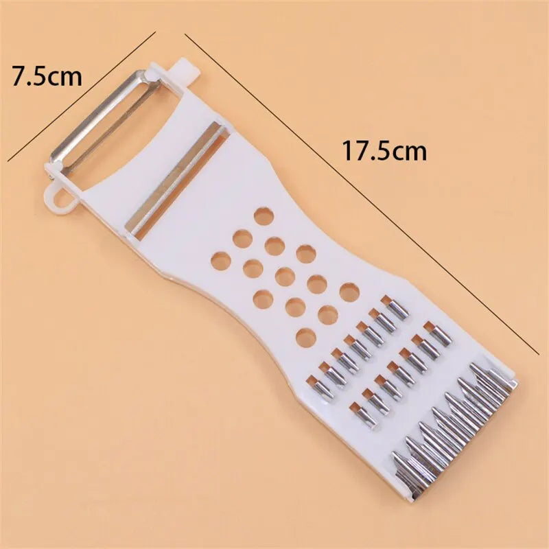 1pcs Carrot Grater Vegetable Cutter Kitchen Accessories Masher Home Cooking Tools Fruit Wire Planer Potato Handheld Peelers