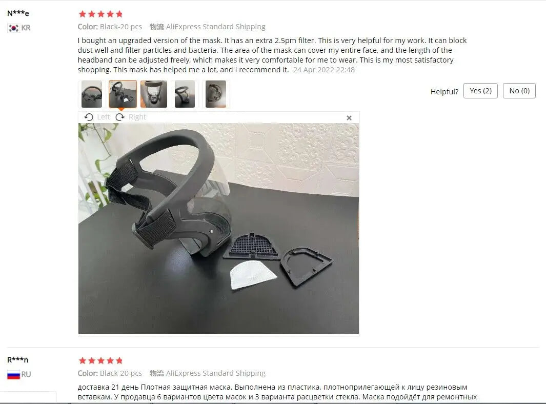 Transparent Security Protection Shield Full Face Shield for Kitchen Tools Oil-splash Proof Moto Cycling Windproof Glasses Mask