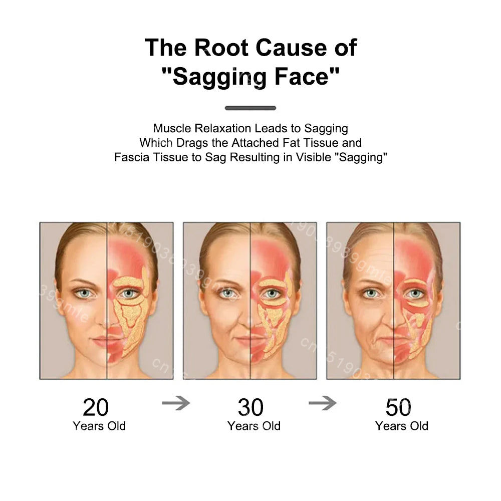 Face Lifting Device EMS Face Massager Skin Tightening Microcurrent Roller Facial Anti Wrinkle Neck Lift Massage Skin Beauty