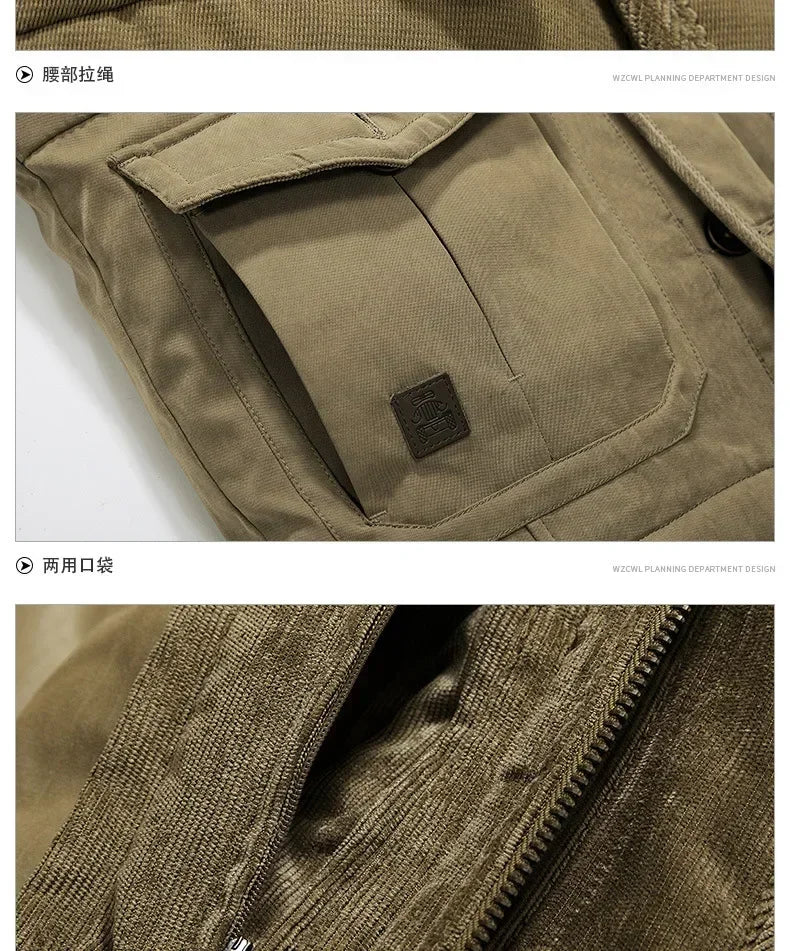 New Parka Men Coats Winter Jacket Men Thicken Hooded Waterproof Outwear Warm Coat Casual Mens Jackets Overcoat Fur Thick coats