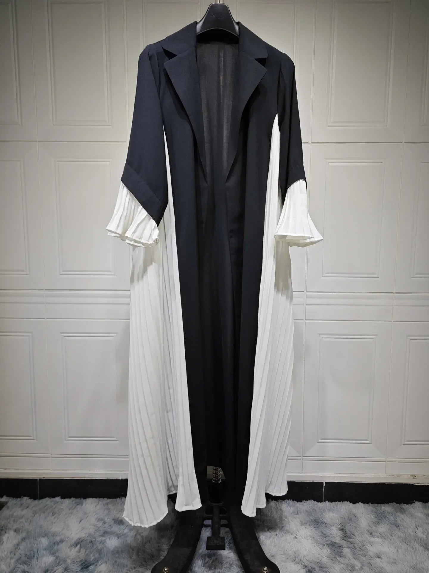 Eid Muslim Party Abaya for Women Ramadan Cardigan Pleated Long Dress Morocco Kaftan Vestidos Largos Dubai Robe Jalabiya 2025