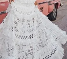 Black Long Dress Elegant One-Shoulder Solid Ruffle Long Evening Dress Summer Elegant Sleeveless Lace Hollow Party Sexy Dress