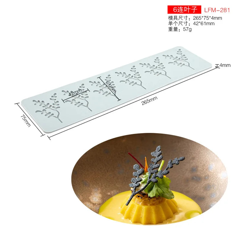 Various Leaf Butterfly flower Silicone Cake Lace Mold Snowflakes deer Shape Fondant Mold Cake Decorating Tool kitchen bakeware