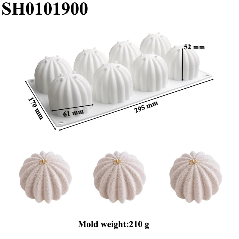 SHENHONG Non Stick Cake Molds Silicone Cake Moulds Pastry Baking Tools Food Grade French Mousse Dessert Form Kitchen Bakeware