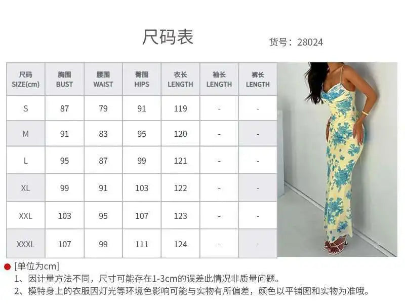 Avrilyaan Pile Collar Print Backless Sexy Dress Women 2024 Elegant Holiday Casual Dress Bodycon Summer Maxi Long Dress Vestido