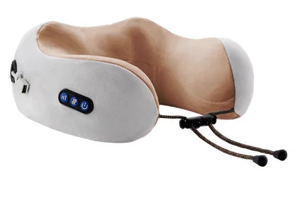 Rechargeable Neck Massager Pillow Multifunctional U shaped Portable Shoulder Cervical Massager Outdoor Home Car Relaxing Massage