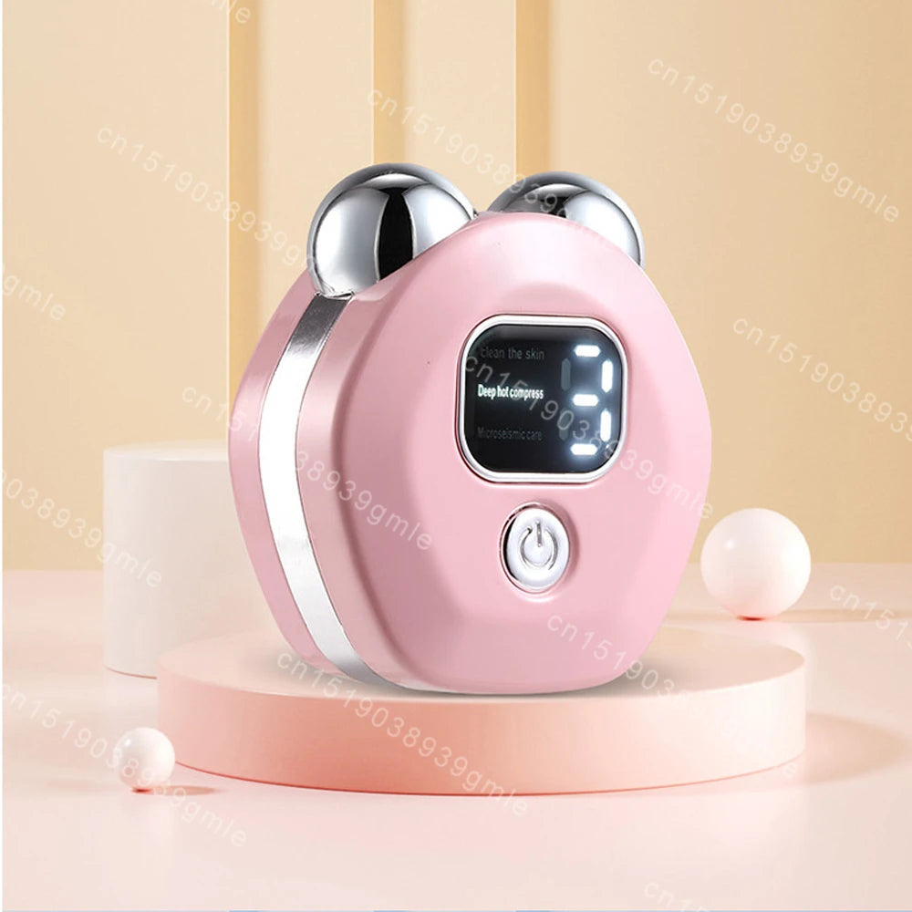 Face Lifting Device EMS Face Massager Skin Tightening Microcurrent Roller Facial Anti Wrinkle Neck Lift Massage Skin Beauty