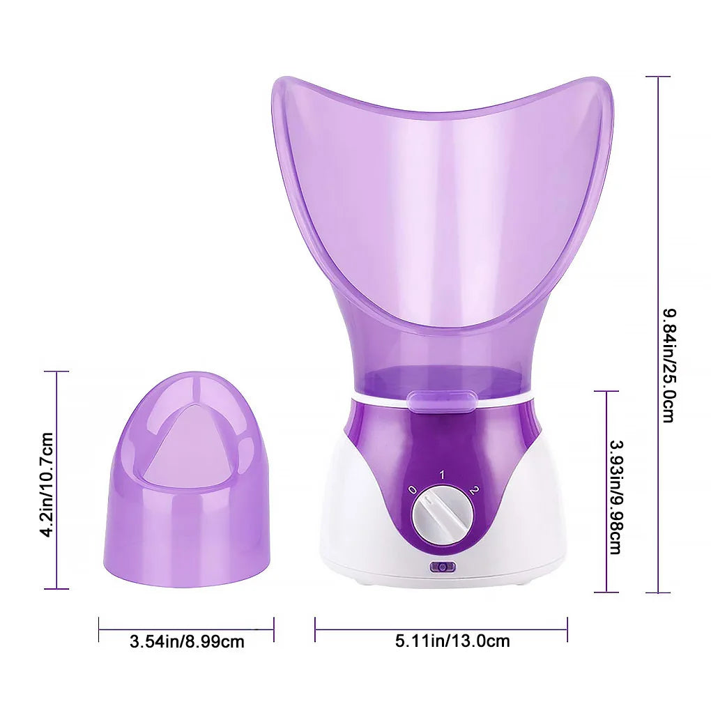 1pc Facial Steamer Skin Moisturizing Face SPA Heating Sprayer Pores Cleansing Deep Hydration Control Oil Pore Cleaner Home