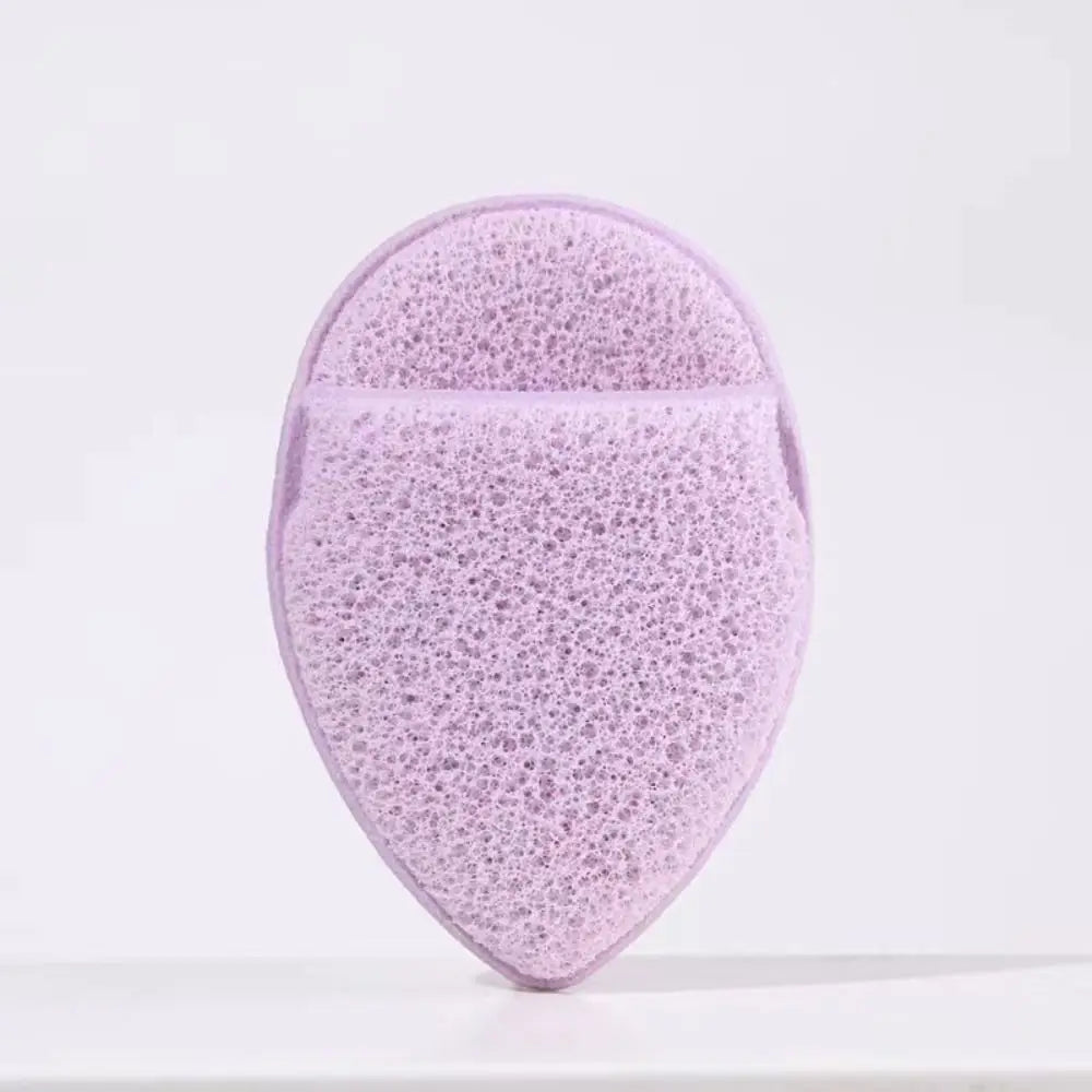 Natural Exfoliating Face Wash Cleansing Puff Flutter Sponge Deep Remover To Black Headband Cosmetic Sponges Facial Clean Tool