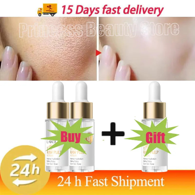 Rice Pore Shrinking Facial Serum Repairing Tightening Products Whitening Moisturizing Oil Control Skin Care Korean Cosmetics