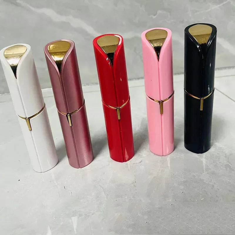 Electric Lipstick Shaver Hair Removal Machine Eyebrow Trimmer Women's Hair Removal Device Mini Facial Hair Removal Instrumen