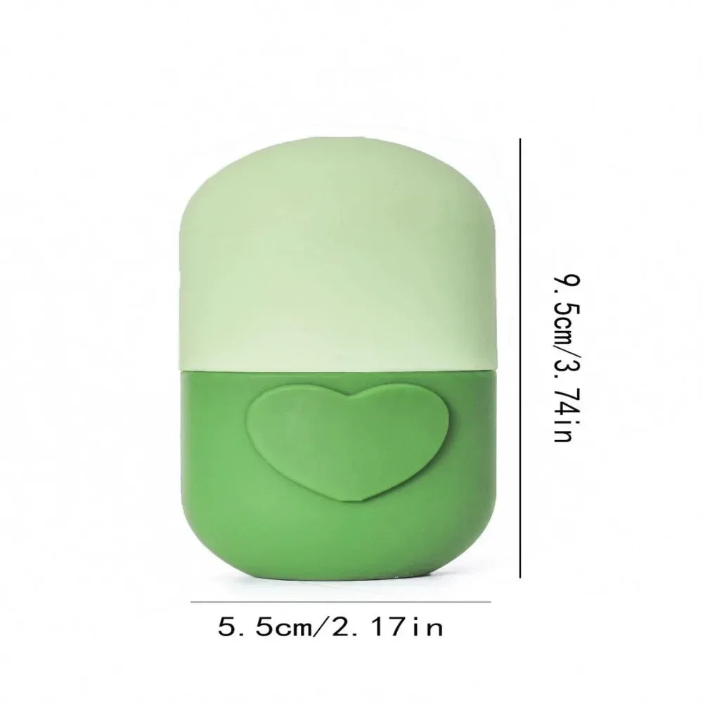 Silicone Ice Facial Roller Face Lifting Contouring Tools Ice Cube Trays Ice Globe Balls Eye Face Massager Beauty Skin Care Tools
