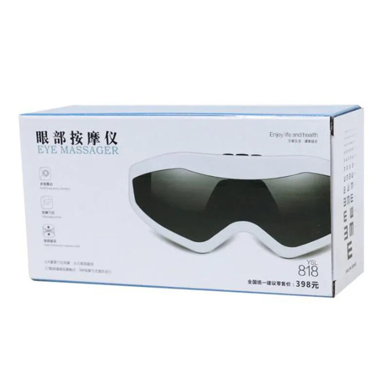 Eye Massager Eyes Fatigue Relief Smart Airbag Vibration Hot Compress Massage Bluetooth Music Relax Sleep Improve Dark Circles
