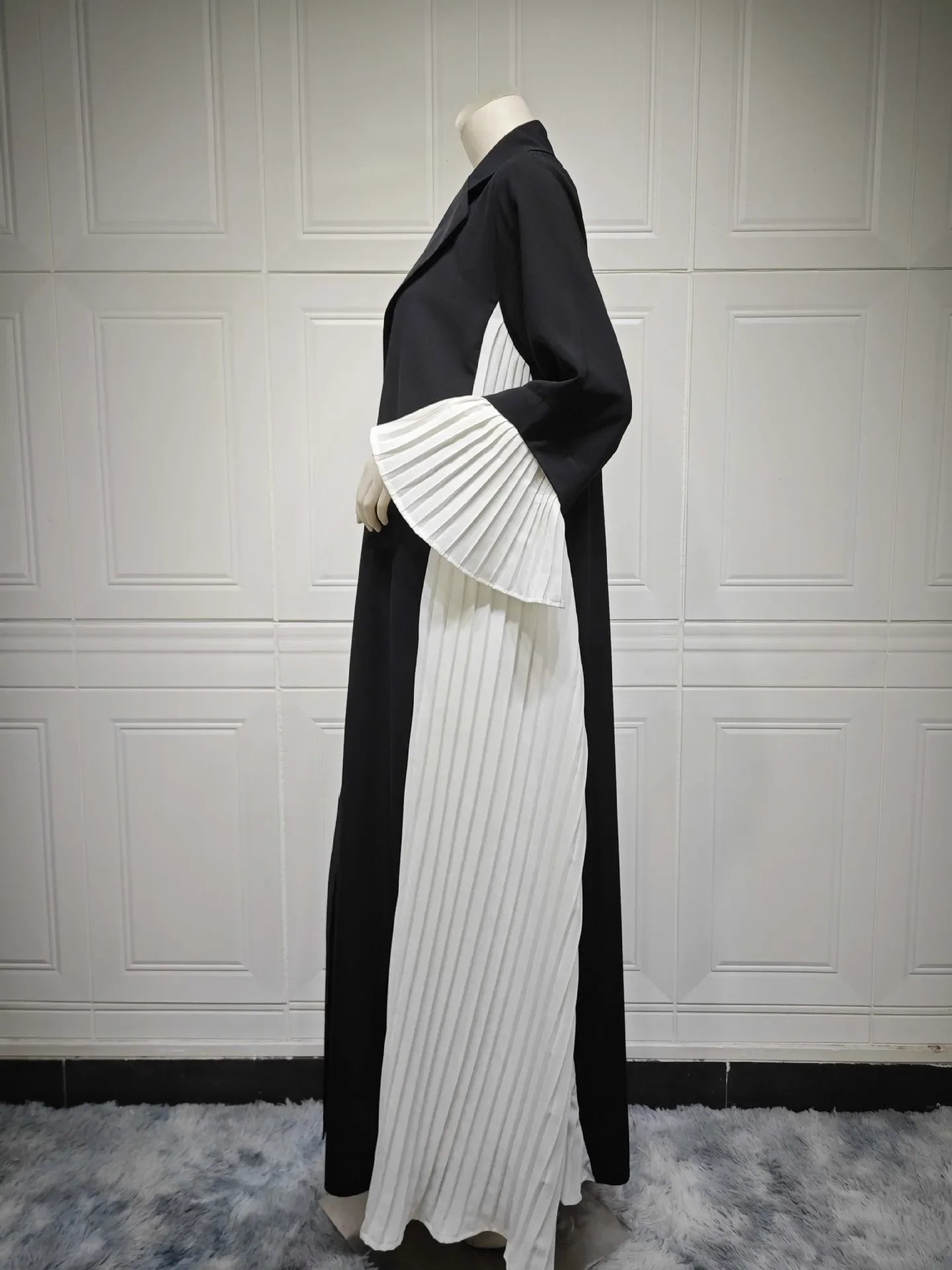 Eid Muslim Party Abaya for Women Ramadan Cardigan Pleated Long Dress Morocco Kaftan Vestidos Largos Dubai Robe Jalabiya 2025