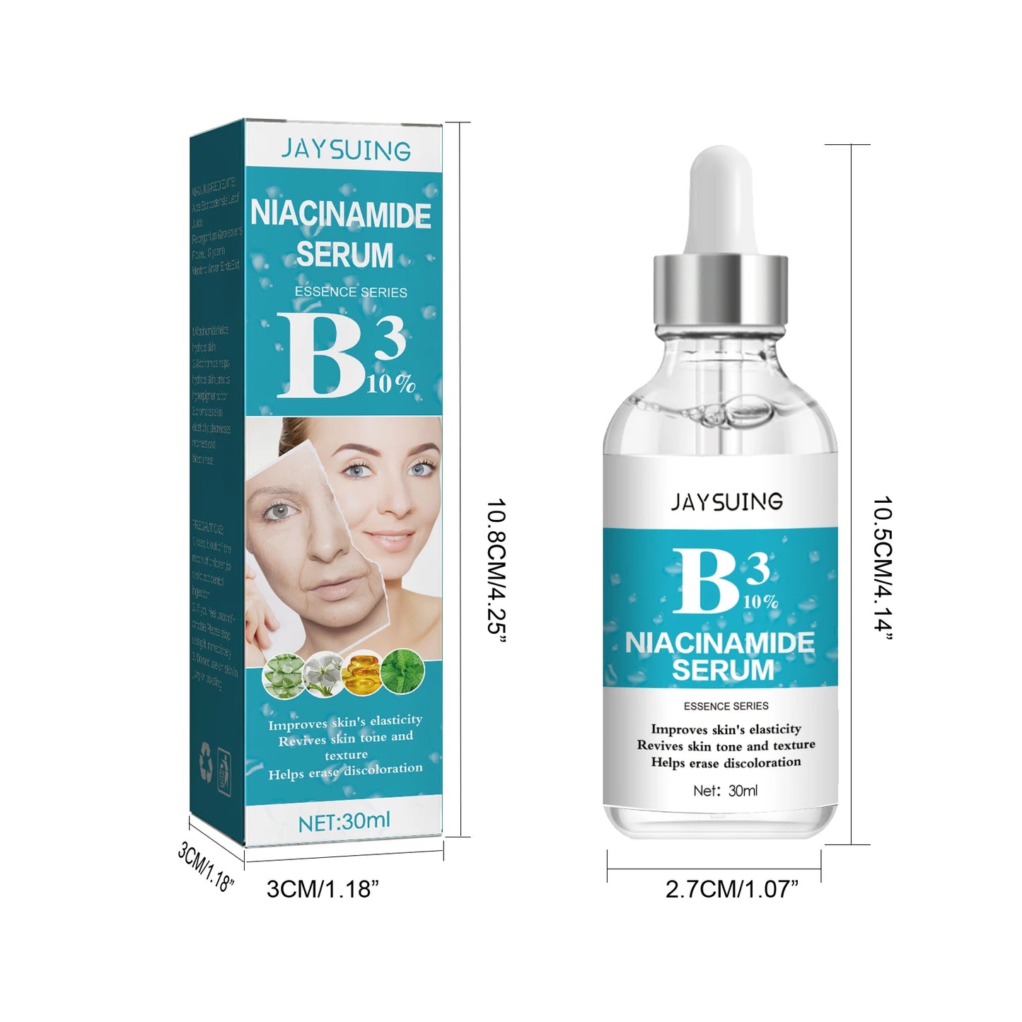 Niacinamide Anti Wrinkle Facial Repair Serum Firm Fine Line Moisturzing Rejuvenation Improve Sagging Skin Hydrating Face Essence