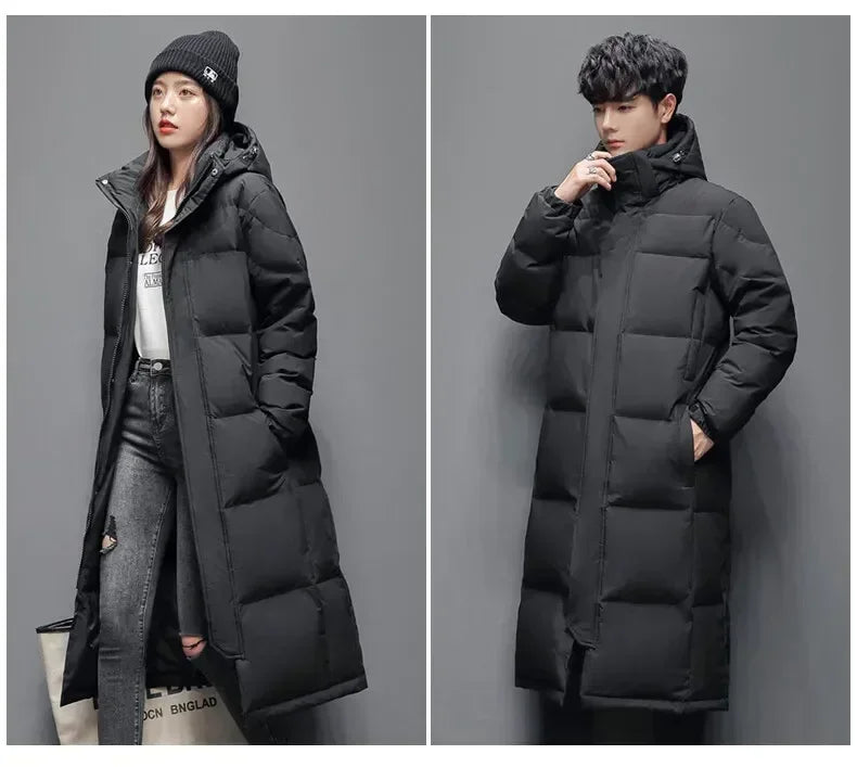 Men's Slim Cotton Long Coat High Quality Design Hot Casual Parka Men Clothes Unisex Outdoor Leisure Parka Cotton-Padded Parkas