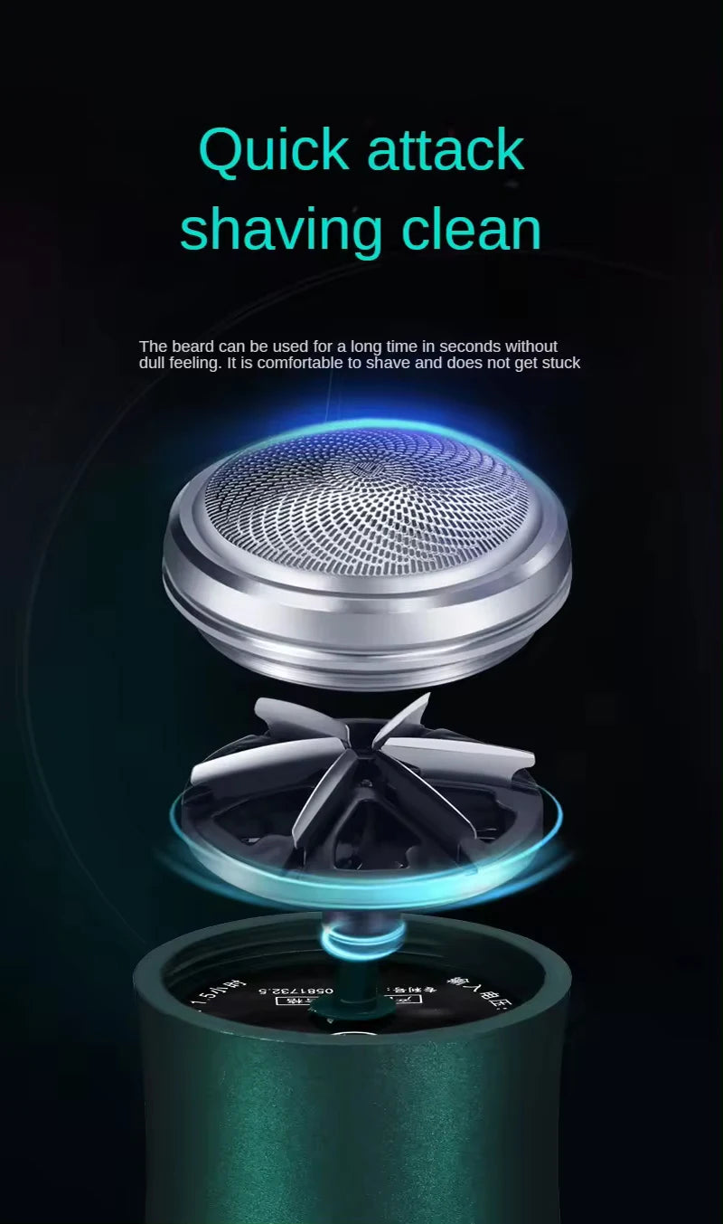 Hot Selling High-Quality Men'S Shavers Men'S Facial And Beard Care Tools Portable Usb Rechargeable Electric Shavers