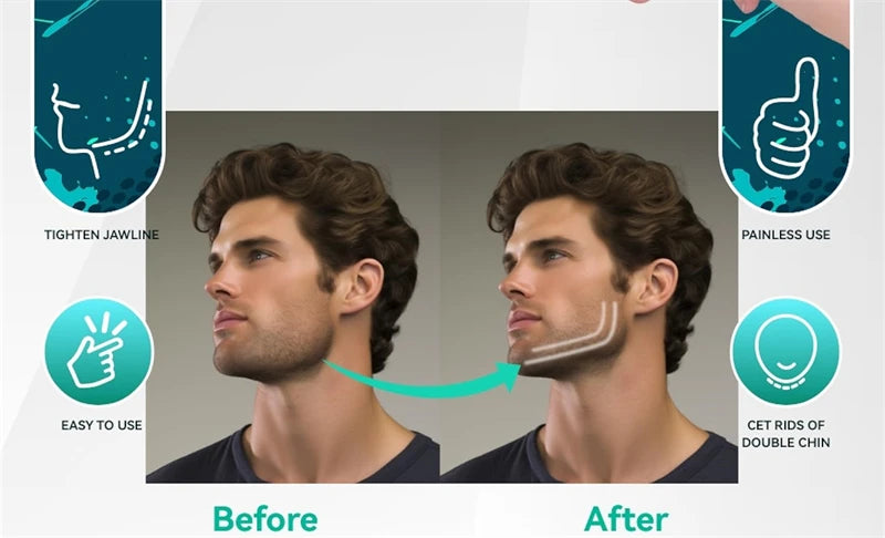 6pcs Silicone Jaw Trainer With A Box Line Exerciser Chew Ball Fitness Facial Toner Face Neck Muscle Trainer Chin Cheek Exercise