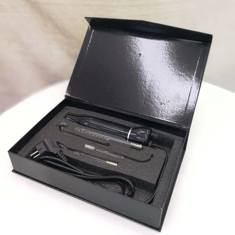 High Frequency Facial Machine Acne Spot Remover Electrotherapy Glass Tube Wand Big Power 30W