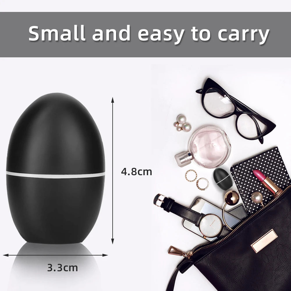 Mini Natural Volcanic Stone Face Rollers Oil-Absorbing Volcanic Reusable Facial Skincare Tool Oily Skin Beauty Massager 3 Colors