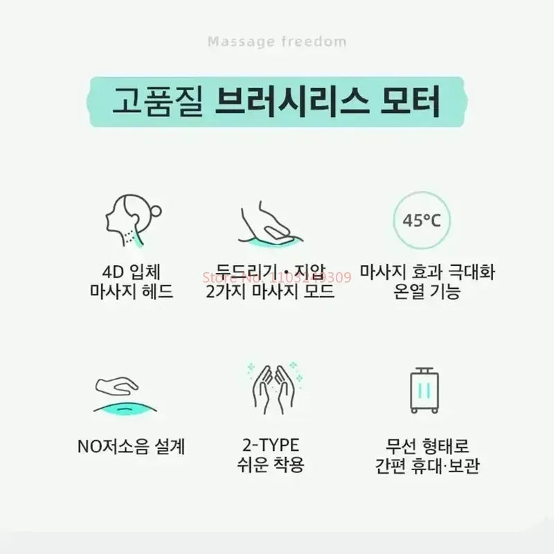 Shoulder Neck Massager Korea 26W Bldc Massager Shoulder Neck Multifunctional Kneading Hot Compress Relieve fatigue Massage Shawl