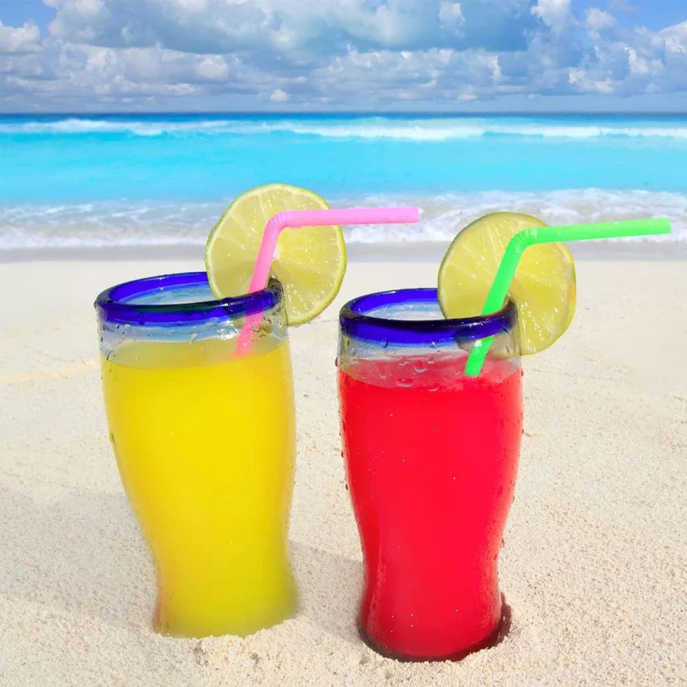50-3000PCS rietjes Straw Multicolor Drinking Straws Milk Tea Bar Party Home Wedding Kitchen Accessories Beverage Straw Wholesale